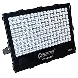 GOODGOODS LED 作業灯 200W 28080LM 極薄型 投光器 LEDライト 屋外 防水 狭角40°夜間作業 屋外照明 【一年保証】 LDJ-200K