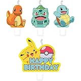 Amazon Co Jp ポケットモンスター バースデイ キャンドル ピカチュウ ニャース リザードン デコレーション 並行輸入品 おもちゃ