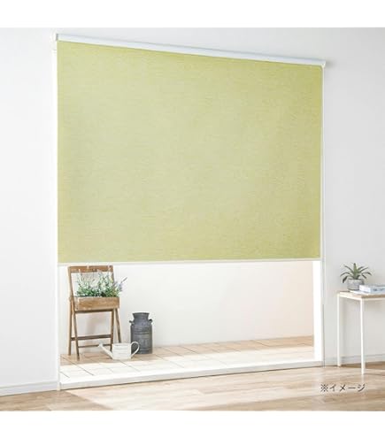 Amazon｜カインズ(CAINZ) 淡い色の遮光プルコード式ロールスクリーン