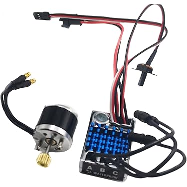 ラジコン ESC＆ブラシレスモーターセット おまけ付 Amazon.co.jp 最新リリース: ラジコン モーター・ESC・駆動系