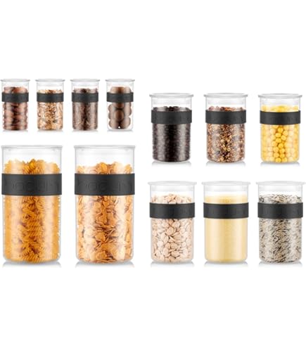 Amazon｜BODUM ボダム 保存容器 キャニスター PRESSO プラスチック保存