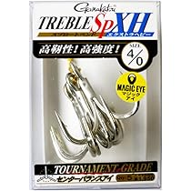 Amazon | がまかつ(Gamakatsu) トレブルフック バラ トレブルSP