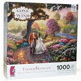 Thomas Kinkade WB Movie Classics Gone with the Wind 1000 Piece Puzzle Model: 3357-1, Toys & Games fo