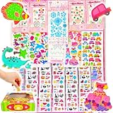 【100回引き】デコシールあつめるんです 当て くじ引きセット めくるたび、かわいいが当たる♪ キラキラ かわいい シール 景品 縁日 お祭り 【 Festival Plaza サンクスカード 】