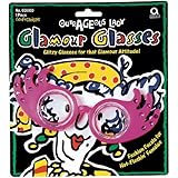 Outrageous Lady Pink Glamour Glasses by Amscan [並行輸入品]