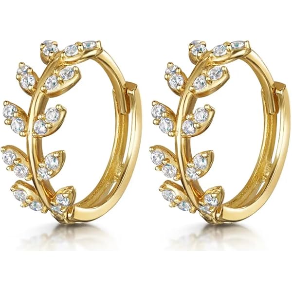 18k Gold Plated Huggie Hoop 13mm Sleeper Earrings Non-allergenic AUS - Foto 2