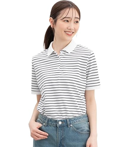 レディース 半袖ポロシャツ Mサイズ Amazon.co.jp: [NEW ERA GOLF] レディース 半袖 オーバーサイズ