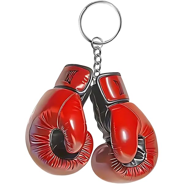 Amazon.co.jp: 財布チャーム、ボクシンググローブキーホルダー