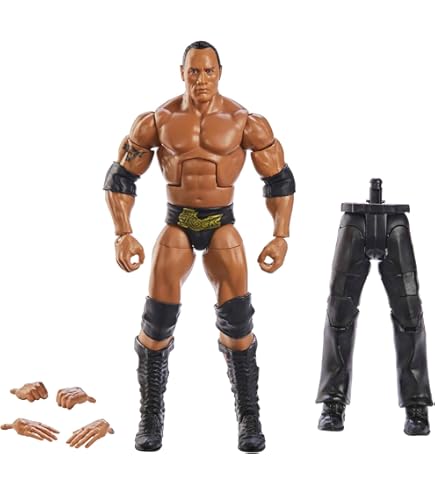 WWE Elite The Rock ザー・ロック 新品開封のみ WWE Elite The Rock ザー・ロック 新品開封のみ Amazon.com