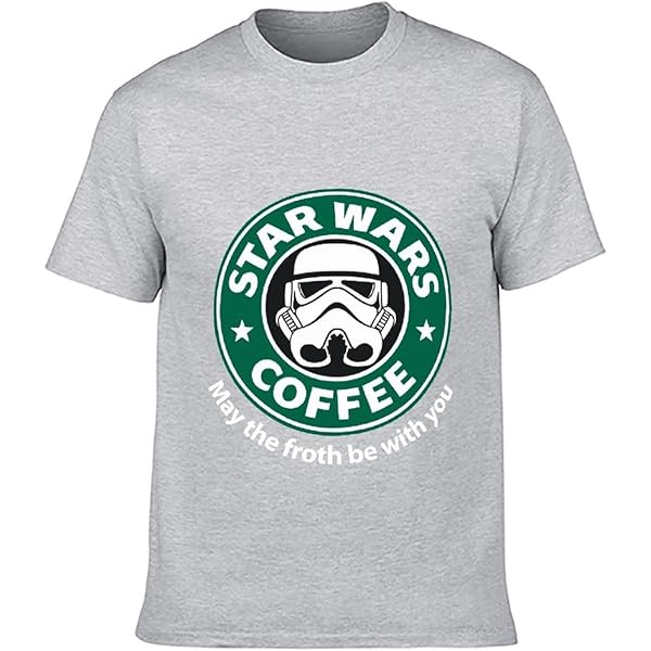 Amazon | スターウォーズコーヒーTシャツ ブラック パロディT