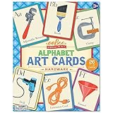 Hardware Alphabet Art Cards [並行輸入品]