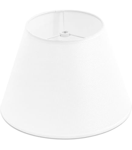 HYTROVE Pink Iron & Cloth Lamp Shade – E14 Clip-On Barrel Cover, 7" X 7" X 6" – Soft Light Diffuser For Table Lamps, Bedside Lamps, Desk Lamps
