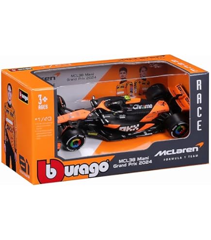Amazon | BURAGO 1/43 マクラーレン F1 チーム MCL38 (2024) No.81 O