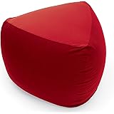 mogu モグ sankakufit sofa 三角フィットソファ ビーズクッション (レッド(RE))
