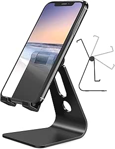 Amazon Nulaxy スマホスタンド ホルダー アルミ製 角度調整可能 卓上 Iphone スタンド 充電可能 4 10インチ対応 Iphone Ipad Samsung Galaxy Sony Nexus 黒 家電 カメラ オンライン通販