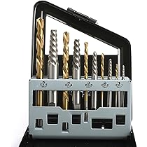 Amazon.co.jp: YUENTOEN 逆タップ 5Pcsネジ抽出器セットと5Pcs左回転
