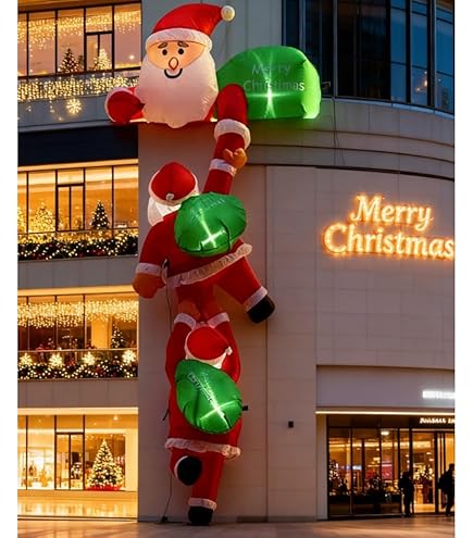 Amazon.co.jp: Gemmy Inflatables 3.5フィート ミッキーマウス サンタ