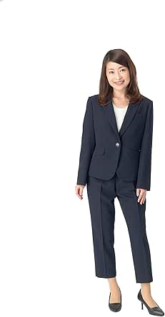 Amazon Co Jp M784 13 リクルートスーツ ビジネススーツ レディース スーツ パンツ スカート テーパードパンツ パンツスーツ 服 ファッション小物