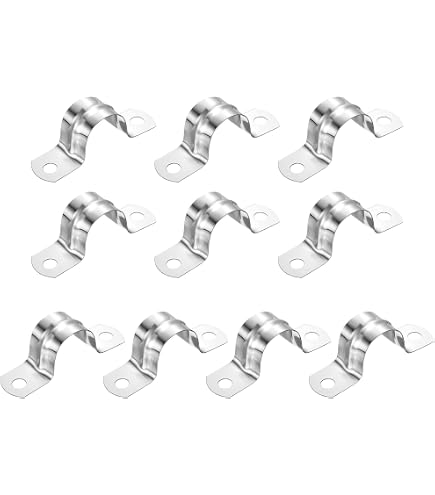 Amazon | uxcell 8個 剛性パイプストラップ 25mm(0.98 Amazon | uxcell 8個 剛性パイプストラップ 25mm(0.98