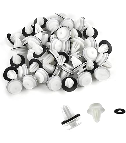 Amazon.co.jp: 20個 7mm プラスチックリベット フェンダークリップ
