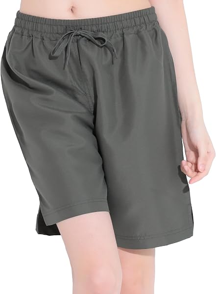 FELLOW Women's Long Surf Pants, 27 Colors/Patterns Total, Swimsuits, Half Pants, Board Shorts, Plus Sizes, Amphibious, For Sea/Pool - 1