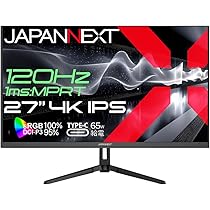 ビジネス&ゲーミングモニター 27インチ 120Hz フルHD 1080p Amazon.co.jp: JAPANNEXT 27インチ ゲーミングモニター 165Hz
