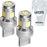 HID屋 T20 4000lm LED バックランプ 爆光 シングル 12V 無極性 6500k ホワイト 2個セット