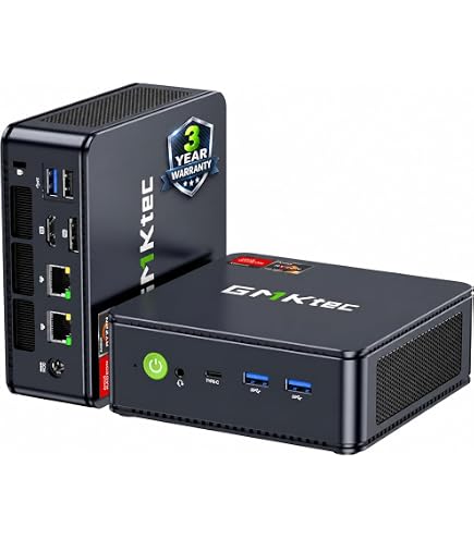 AOOSTAR GEM10 Mini PC, AMD Ryzen 7 7840HS (8C/16T, up to 5.1GHz