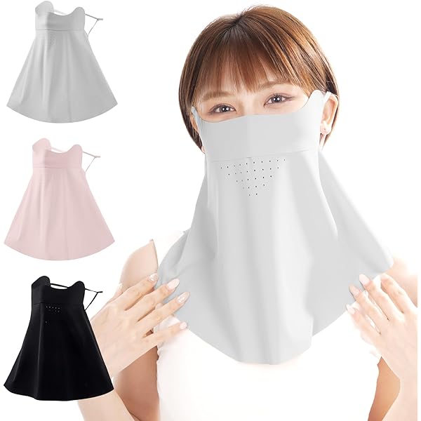 Amazon | [COMEDYKING] 2025夏新登場！日除けマスク フェイスカバー