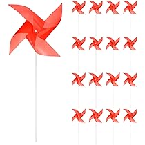 Amazon.co.jp: uxcell 庭や庭園用の風車25個セット 15