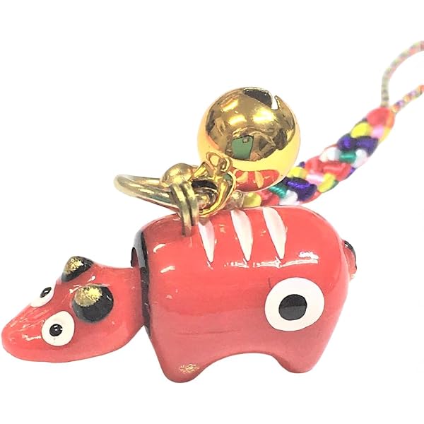 Amazon.co.jp: [株式会社コヤマ] 赤べこ（小）キーホルダー : ホビー