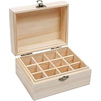 Amazon.co.jp: dōTERRA[ドテラ]ウッドボックス[ライトブラウン・窓付