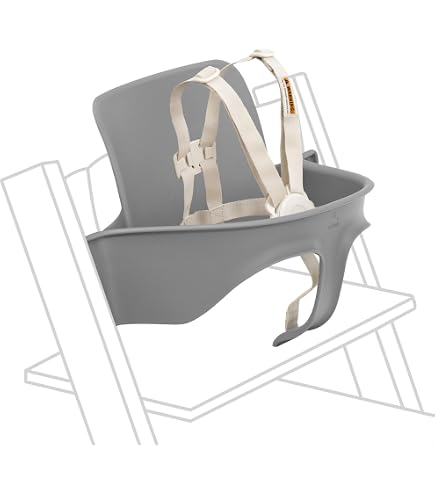 Amazon | Tripp Trapp by Stokke Adjustable Wooden Hazy Grey Baby