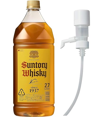Amazon.co.jp: サントリー 角瓶 40度 2700mlペットボトル(2.7L)×3本