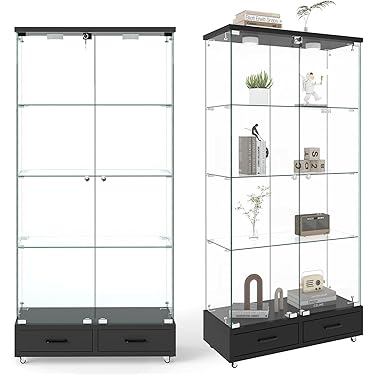 Amazon.co.jp 最新リリース: ガラスディスプレイキャビネット の新着