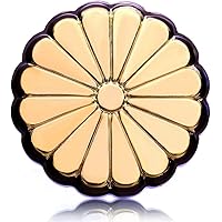 Amazon.co.jp: 菊紋 ピンバッジ 十五菊紋ピンズ 15枚の花びらデザイン