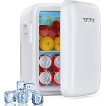 Amazon | Ninonly ミニ冷蔵庫 10L 小型冷蔵庫 0-65℃ 保冷保温庫 ミニ