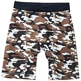 盛夏SWIMMING WEAR(スイミングウエア) 2WAY迷彩プリントスイムパンツ 95cm /BR NO.C-4866203