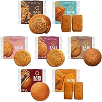 BASE BREAD新商品　レーズン，オレンジ，プレーン41袋セット BASE FOOD（ベースフード） ベースブレッド 4種8袋 パン[メープル