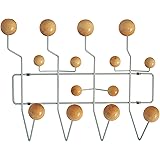 イームズ ウォールハンガー ハングイットオール Eames Hang It All ナチュラルボール ホワイトフレーム