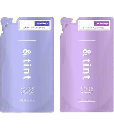 Amazon | H2O,&tint カラーシャイン シャンプー＆トリートメント