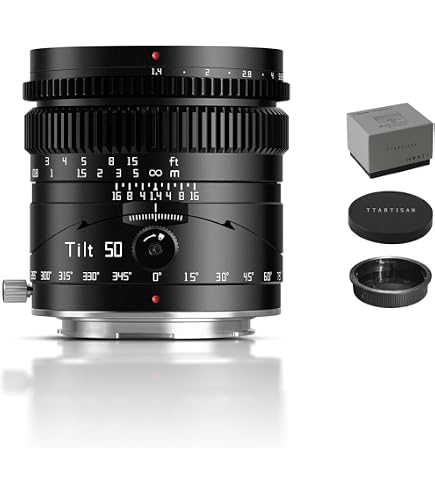 Amazon.co.jp: TTArtisan 35mm F1.4 APS-C Camera Lens with Tilt