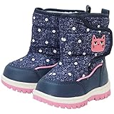 2017年 UZUCHAT スノーブーツ ウィンターブーツ 防寒衣料 撥水加工 UZULAND ネイビー◇14cm