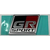 Amazon | TOYOTA (トヨタ) 純正部品 エンブレム GR/ガズーレーシング