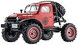 FMS 1/24 リアリスティックRC完成モデル マッド・レーサー 4×4 パワーワゴン レッド 電動ラジオコントロール FMS12401RED