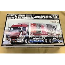 Amazon.co.jp: アオシマ 132 アートトラック 押田運送 二代目角