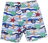 JoJo Maman Bebe Baby Boys '男の子フラップキャップ(ベビー) – 海の下 カラー: ブルー