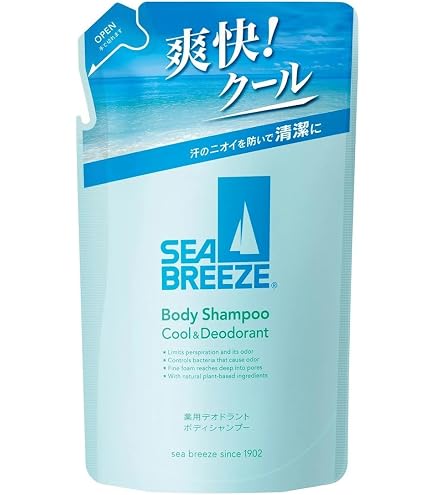 Amazon | シーブリーズ スーパークールボディシャンプー 600ml 4セット