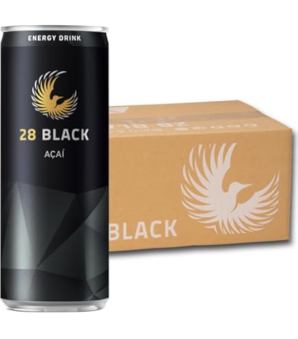 Amazon.co.jp: 28 BLACK | 静かなるエナジィ エナジードリンク 250ml