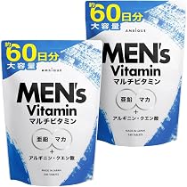 Amazon | アンビーク メンズマルチビタミン 亜鉛 マカ 錠剤 ビタミン14 